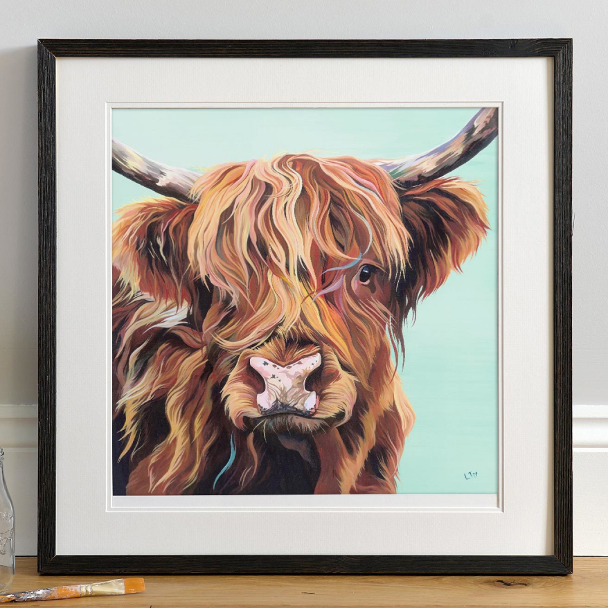 Lauren's Cows - Lilly Print