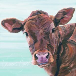 Limousin Calf Art