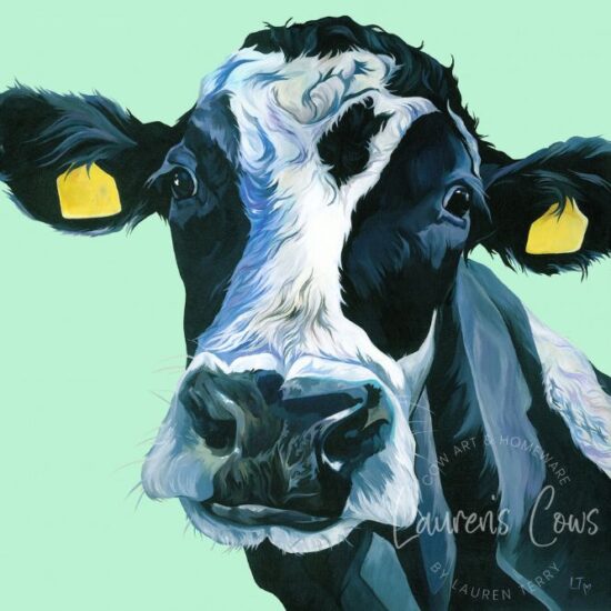 Holstein Cow Art Print